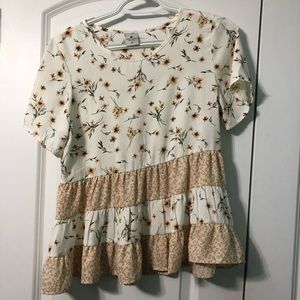 Cute floral blouse